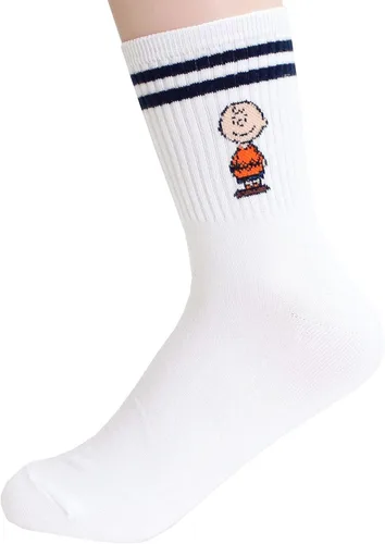 Vista 6 de EVEI The Peanuts Snoopy Cartoon Movie Series - Calcetines para mujer