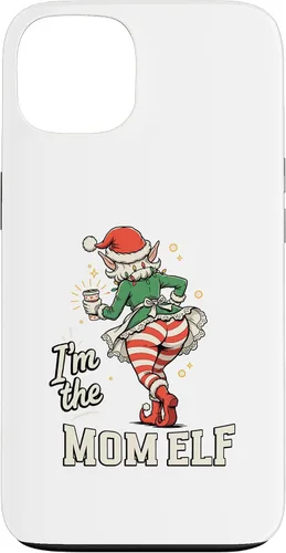 Vista 7 de I'm The Mom Elf Funny Matching Family Christmas Group Case for iPhone 16
