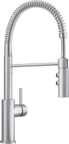 Vista 6 de Blanco Catris 1.5 GPM - Grifo de cocina extraíble con un solo orificio