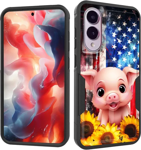 Vista 65 de Funda magnética para Galaxy A16 5G, [compatible con MagSafe] [protección contra caídas de grado militar] Funda resistente a prueba de golpes