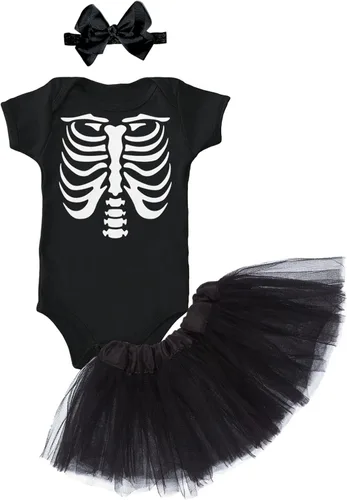 Vista 47 de Tcombo Pumpkin Face - Body Jack O' Lantern Naranja - Cara de calabaza negra