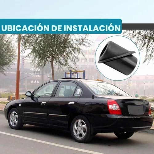Vista 7 de Base de adaptador de goma para antena - Base de mástil de antena de radio - Compatible con Hyundai Elantra 2000-2006 - 96216-2D000..