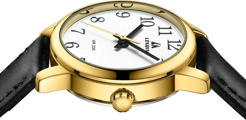 Vista 5 de LN LENQIN Reloj de mujer, analógico de cuarzo, impermeable, relojes de señora para mujer, fáciles de leer, relojes de pulsera para mujer con correa