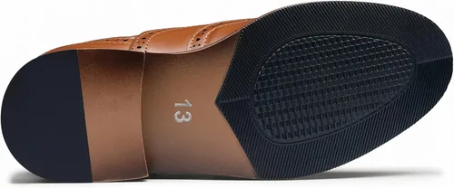 Vista 6 de Bruno Marc Prince-K2 Zapatos de vestir clásicos Oxfords Wingtip para niño