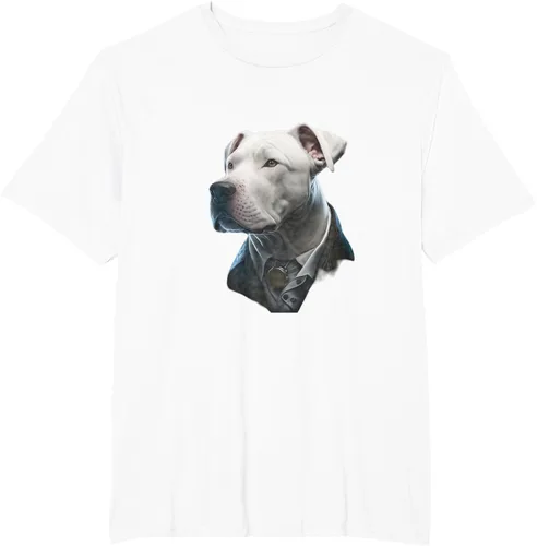 Vista 14 de Detective Dogo Argentino - Camiseta para perro, Negro
