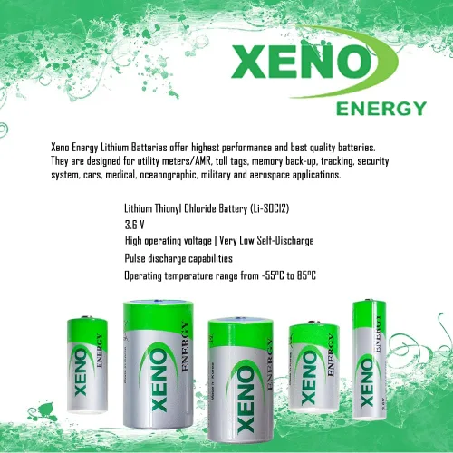 Vista 3 de 20 baterías de litio XL-050F 3.6v 1200mah