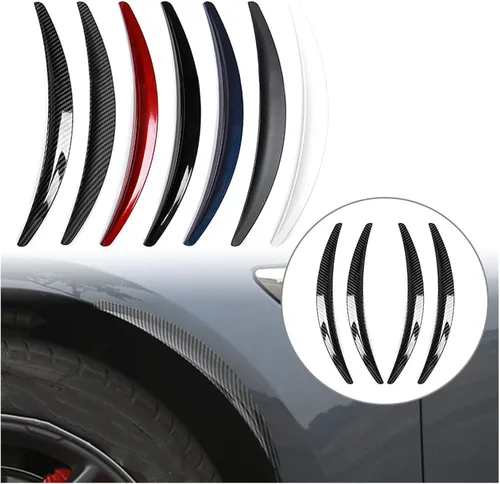 Vista 2 de Guardabarros para coche, rueda de coche, cejas, arco, flancos, flancos, para Tesla para modelo 3, 2017, 2018, 2019, 2020, 2021, 4 unids/set.