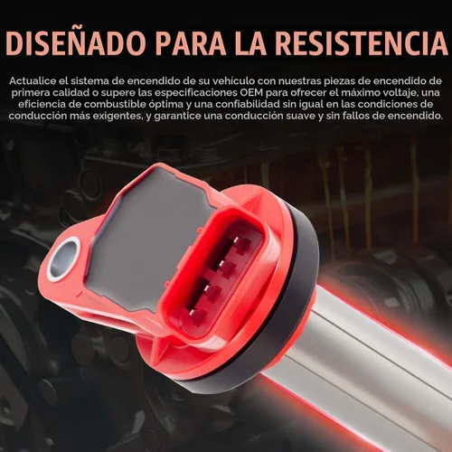 Vista 3 de Paquete de bobinas de encendido, bujías, conector, kits de filtro de aire de motor/cabina