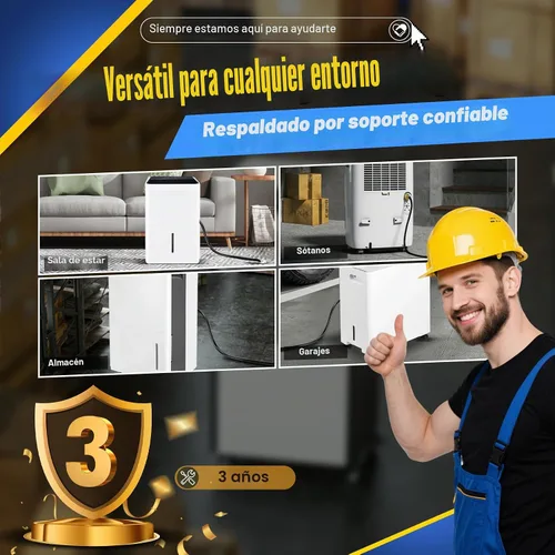 Vista 7 de (7 opciones de longitud) Manguera de drenaje deshumidificador con conector FHT de 3/4 pulgadas, con accesorios de latón resistentes al óxido