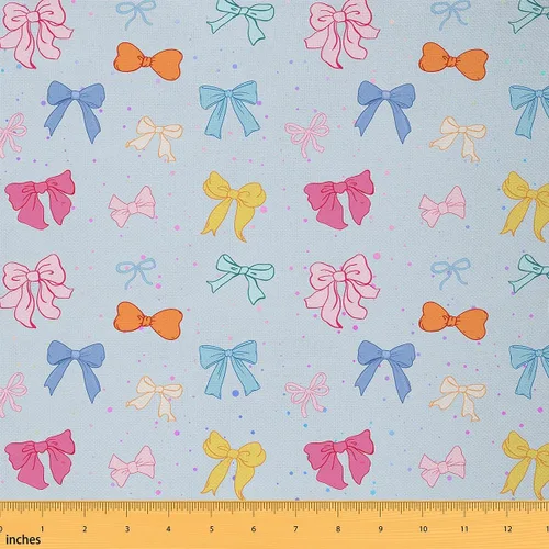 Vista 27 de Tela con Patrón de Ajolote Rosa por Yarda Estilo de Dibujos Animados Encantadora Tela de Vida Silvestre para Niños Adolescentes Flores Hojas Lindo