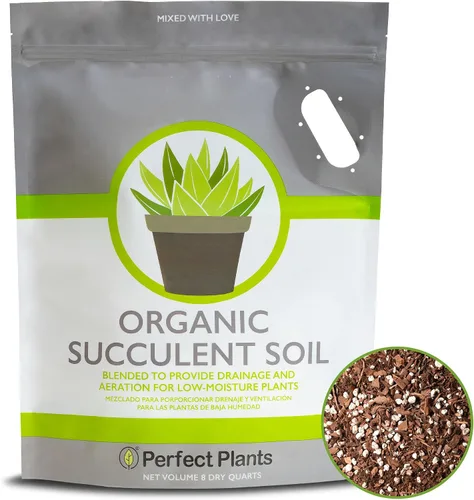 Vista 9 de Mezcla de tierra para suculentas y cactus de Perfect Plants (1QT)