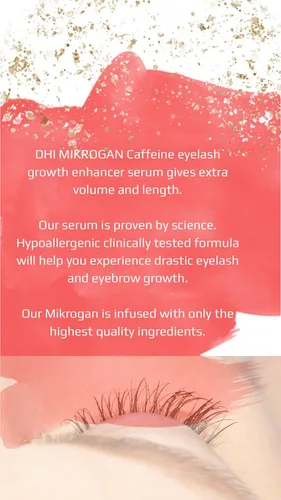 Vista 5 de MIKROGAN CAFFEINE - Suero para el crecimiento de pestañas y cejas