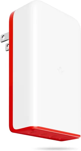 Vista 7 de Twelve South PlugBug - Bloque de cargador USB-C de 50W, hub de bloque de carga rápida de 2 puertos para iPhone, iPad, MacBook y más, con integración