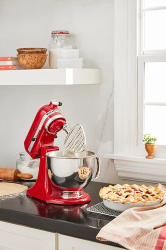 Vista 6 de Batidor de masa KitchenAid para mezcladoras de pie con cabeza inclinada de 4.5/5Q, acero inoxidable - KSMPB5SS