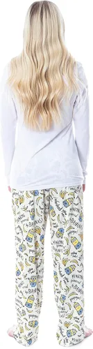 Vista 3 de Despicable Me Womens' Minions Powered By Bananas Sleep Pajama Pants