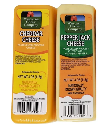Vista 4 de Wisconsin's Best & Wisconsin Cheese Company Cesta de Regalo premium de muestras