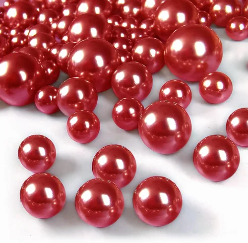 Vista 6 de 160 perlas para relleno de jarrón, perlas de maquillaje sin agujero, para soporte de brochas para decoración del hogar, boda, 10/14/20 (champán)