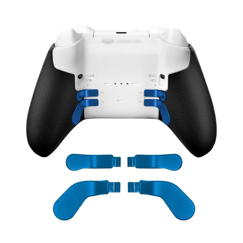 Vista 4 de Paletas para Xbox One Elite Series 2 Accesorios para Xbox Elite Controller Series 2 Core, pieza de repuesto de acero inoxidable para controlador