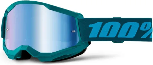 Vista 6 de 100% STRATA 2 Goggles – Gafas deportivas para motocross y ciclismo de montaña – Gafas para ciclistas – Gafas de motocross para hombre