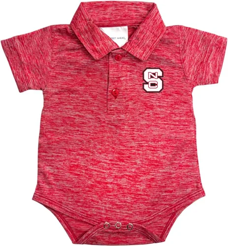 Vista 4 de Two Feet Ahead Space Dye - Polo de golf de manga corta para bebé, para recién nacidos, tallas 0-3M-6M-12