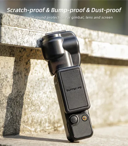 Vista 5 de Pocket 3 Funda protectora para DJI Osmo Pocket 3, Gimbal Protector de pantalla de lente Cubierta protectora para DJI Pocket 3 Accesorios