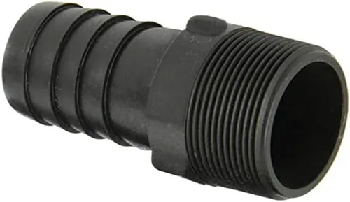 Vista 7 de Conector de manguera de PVC de púas de 5 piezas de 3/4 pulgadas - Juego de piezas de adaptador de conector de manguera de jardín MNPT de 3/4 pulgadas