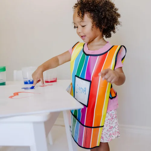 Vista 2 de Melissa & Doug Guardapolvo para artistas, Multicolor