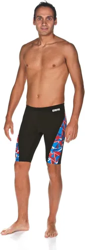 Vista 2 de Arena Men's Previous Season Team Color Print Jammer Athletic Training Swimsuit