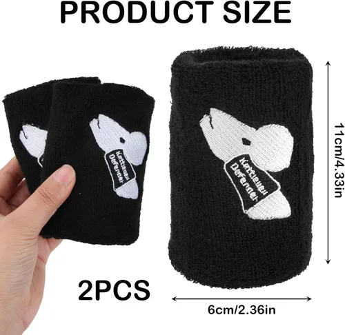 Vista 4 de Kettlebell Wrist Guards, Sweat Weighted Wristbands with Insert Support, Shock-Absorbing Sleeve Protector for Athletes Fitness Strength Training