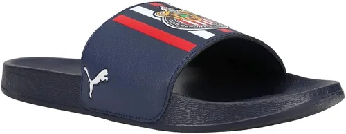 Vista 2 de PUMA Mens Leadcat Ftr Chivas Slides Casual Sandalias Casual - Azul