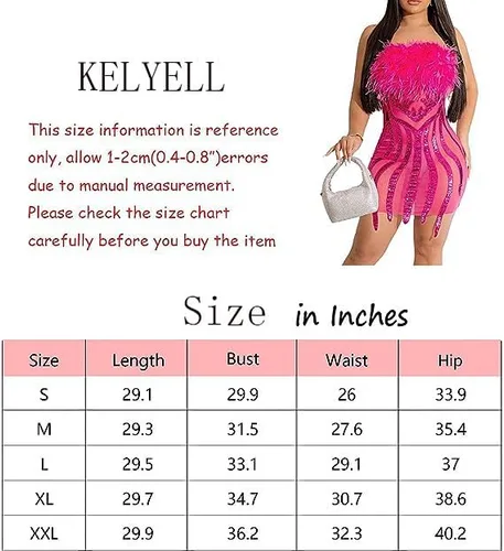 Vista 5 de KELYWELL Vestido ajustado elegante de lentejuelas para mujer, vestido de malla transparente, ajustado, mini vestido de tubo de cóctel, noche de club