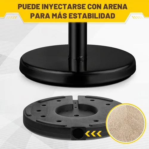 Vista 4 de Wesiti Juego de 6 postes de acero inoxidable con corona superior de 5 pies y 3 piezas de cuerda de terciopelo y postes de control de multitudes Negro
