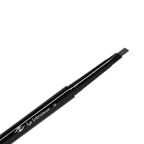 Vista 13 de Eye Embrace Cool Helen: Lápiz de Cejas Gris Claro – Impermeable, Automático de Doble Punta con Punta Angulada y Cepillo Spoolie, Libre de Crueldad