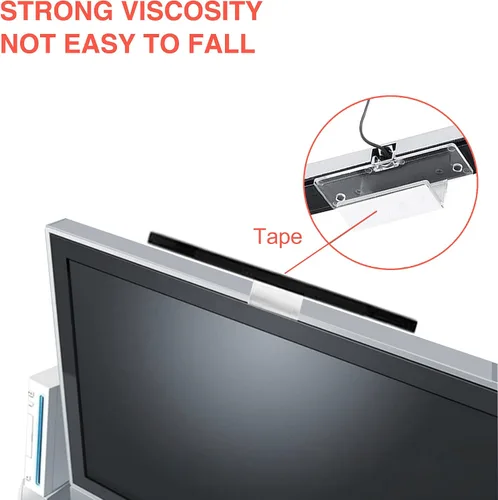 Vista 3 de Xahpower 3 in 1 Accessories Bundle Kits for Wii, AC Power Supply Adapter + Composite Audio Video Cable and Wired Infrared Ray Sensor Bar Compatible