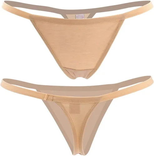 Vista 3 de Closecret - Tangas de algodón para mujer, paquete de 6
