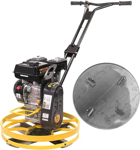 Vista 9 de Stark USA 6.5HP Soplador Trasero de Cemento con Paleta 22" Hoja de Flotador 196cc Motor a Gas para Acabado de Superficies de Concreto Liso