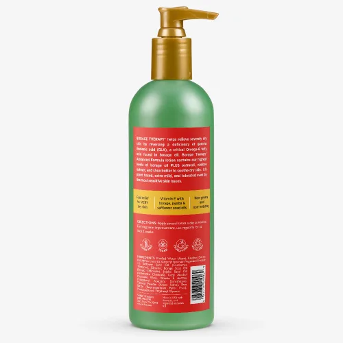 Vista 5 de Loción para piel seca Shikai Borage Natural Therapy, 8 onzas