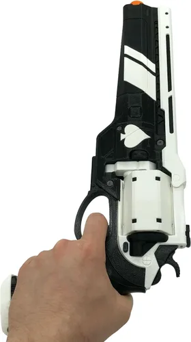 Vista 2 de Cañón de mano Ace of Spades Accesorio de cosplay hecho a mano