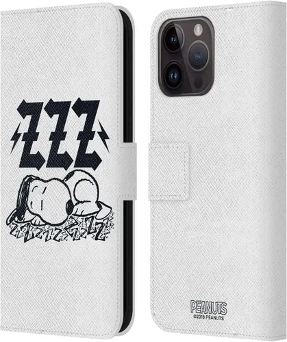 Vista 182 de Head Case Designs Funda de piel con licencia oficial de Peanuts Charlie Brown Good Grief Rock Tees compatible con Apple iPhone 11 Charlie Brown Buen