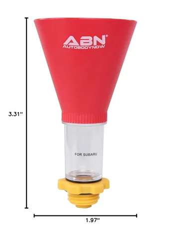 Vista 7 de Embudo Automotriz ABN - Embudo de Aceite de Motor Compatible con Subaru para Uso como Embudo de Cambio de Aceite sin Derrame con Adaptador