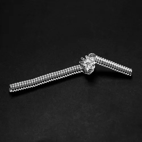 Vista 4 de Para anillos sueltos Anillo Guardia Clip Transparente Silicona Sizer Tensor Resizer 4 Tamaños