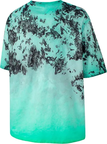 Vista 2 de Camiseta unisex para hombre, teñido anudado, hecha a mano, colorida, cuello redondo, para mujer, camiseta de ajuste holgado, para jóvenes y adultos