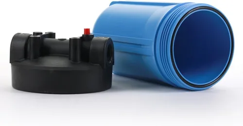 Vista 3 de Hydronix HF45-10BLBK15PR - Carcasa de filtro de agua de 10 a 1.5 pulgadas con PR