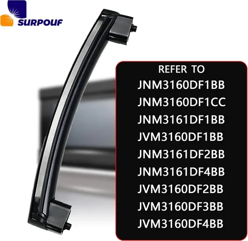 Vista 4 de Paquete de 2 soportes de repuesto para mango de microondas WB06X10939 compatible con GE