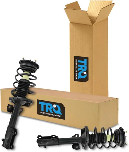 Vista 181 de TRQ - Conjunto de puntal delantero y resorte helicoidal (lados del conductor y del pasajero), para auto
