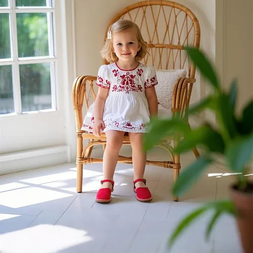 Vista 66 de THEE BRON Sandalias cómodas para niñas, zapatos para niños, sandalias rellenas