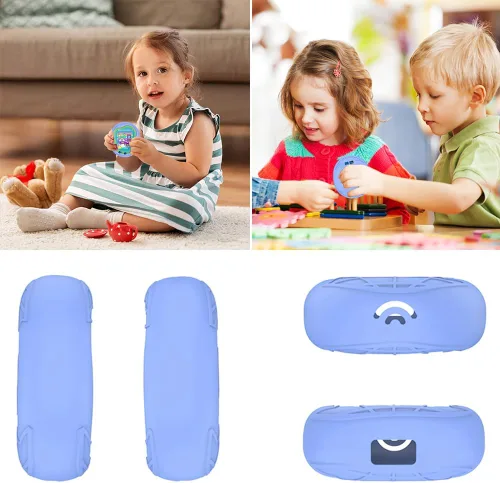 Vista 7 de Funda de silicona de repuesto compatible con Tamagotchi Uni, funda suave anticaída para Tamagotchi Uni, accesorios con cordón para el dedo