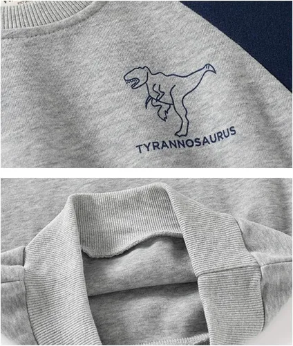 Vista 3 de Conjunto de sudadera de manga larga para bebé niño y niño