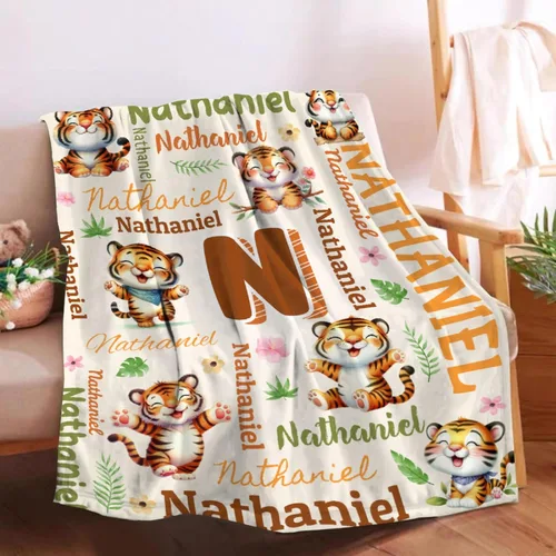 Vista 18 de Manta preescolar personalizada de bulldog para bebés, niños y niñas, sábanas de franela personalizadas súper suaves y ligeras, decoración para cuna
