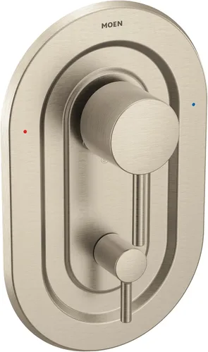 Vista 9 de Moen T2190BG Align Posi-Temp con kit de ajuste de válvula de transferencia de 3 funciones incorporado, requiere válvula, oro cepillado